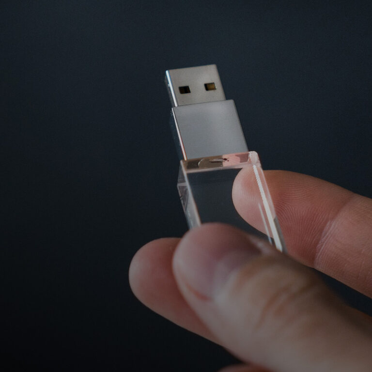 USB in materiali di riciclo personalizzate