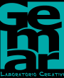 GEMAR LOGO VECTOR FONDO NERO